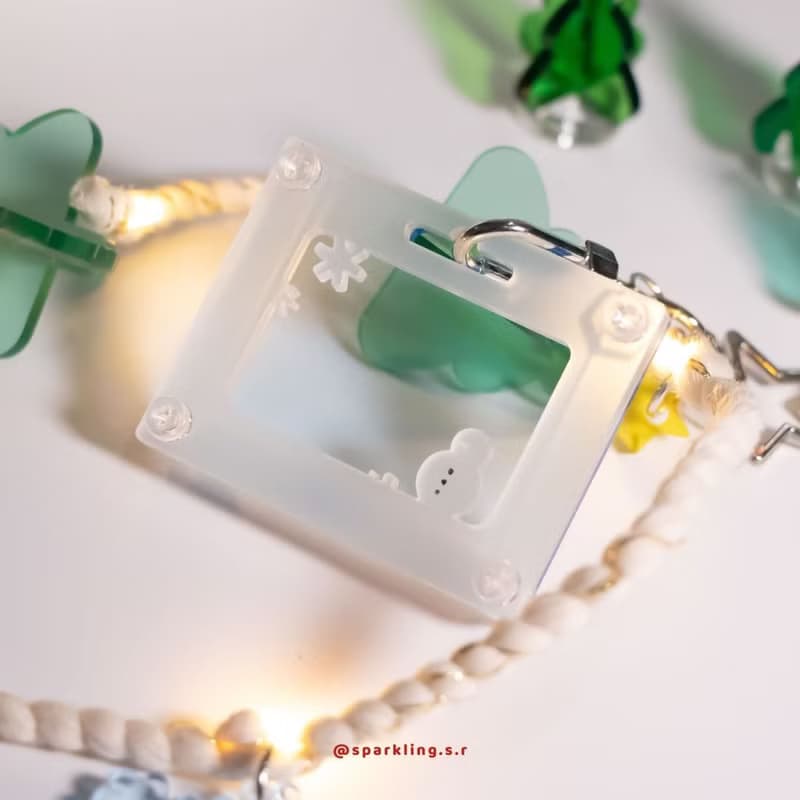 SSR :: Holiday系列-聖誕雪人小相框 | 壓克力吊飾 小相框 聖誕節