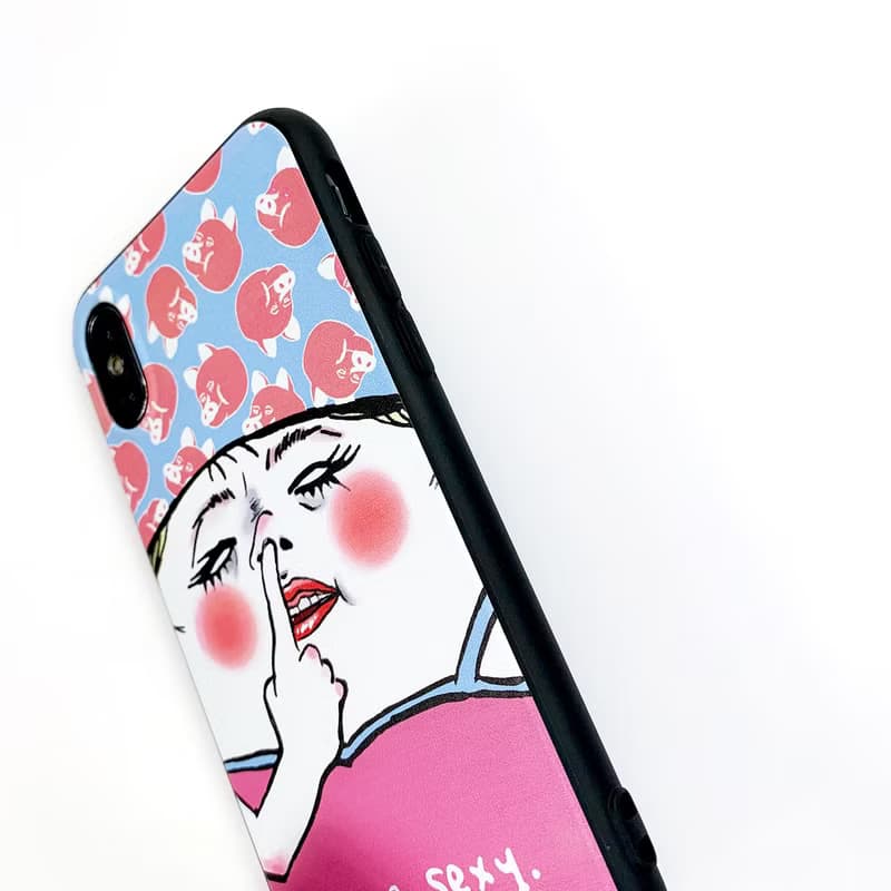 豬鼻女 - iPhone 手機殼 (全軟殼)