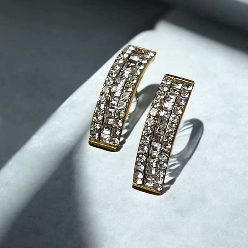 金属アレルギー対応  チェーン ピアス　316L サージカルステンレス　防過敏　耳环　耳钉　耳環　挟式耳環