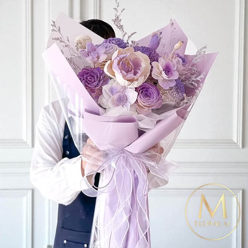 法式花園時光擴香花束(贈送5ml香氛油)