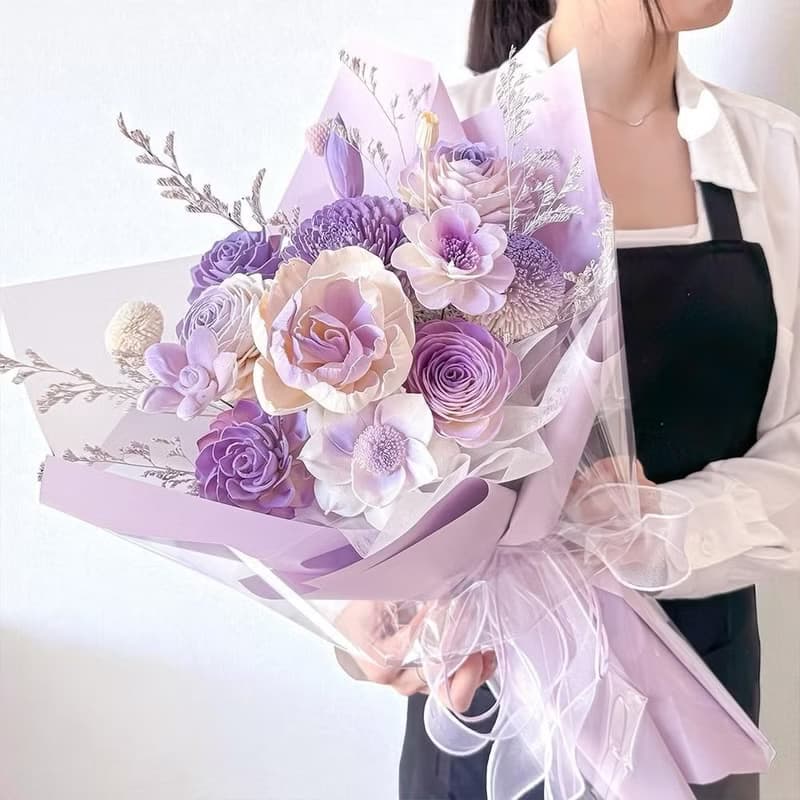 法式花園時光擴香花束(贈送5ml香氛油)