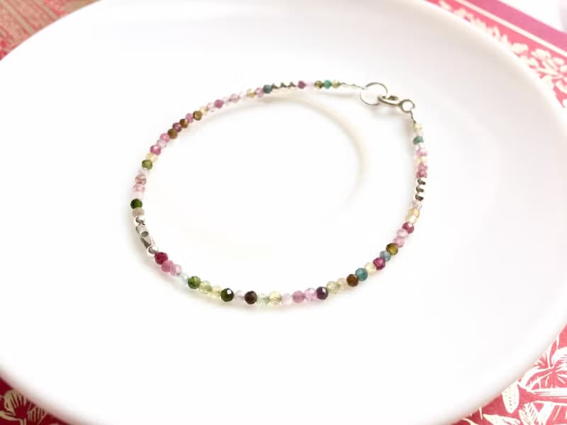 Ops Tourmaline Gemstone Silver- 碧璽/糖果/彩色/幸運/純銀