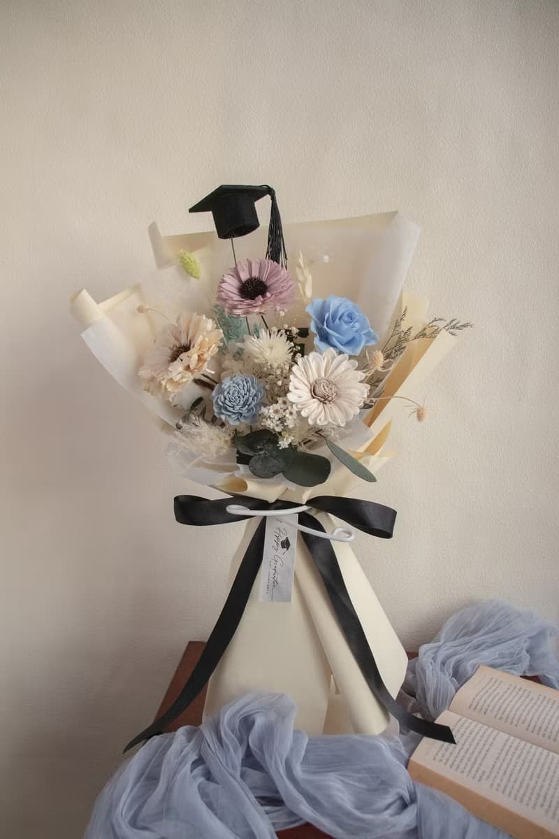 熱銷款 畢業花束 小清新畢業花束 擴香花束 共三種尺寸