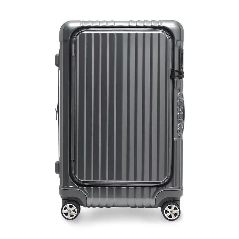 【Deseno笛森諾】尊爵傳奇V 29吋前開式拉鍊行李箱-鈦灰