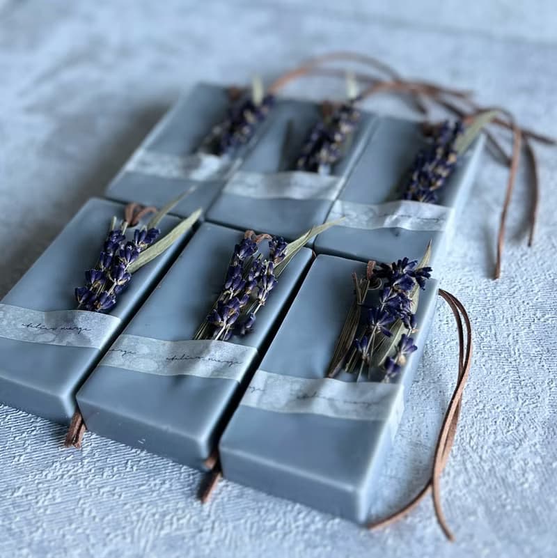 fragrance bouquet sachet gray
