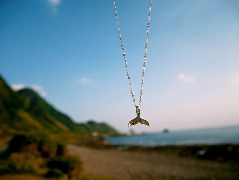 美人魚尾巴純銀項鍊 MERMAID TAIL