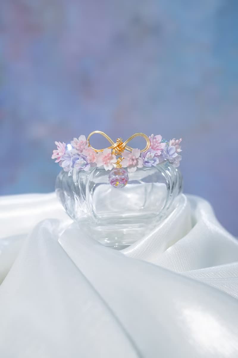 小團圓繩結花束鍍14K金手鐲