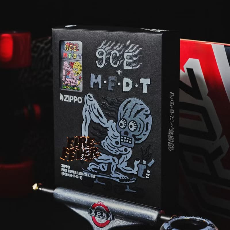 【ZIPPO官方旗艦店】9CE+MFDT聯名設計防風打火機 CI419116