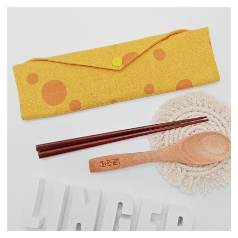 //起司// 餐具包/刷具包/文具筆袋