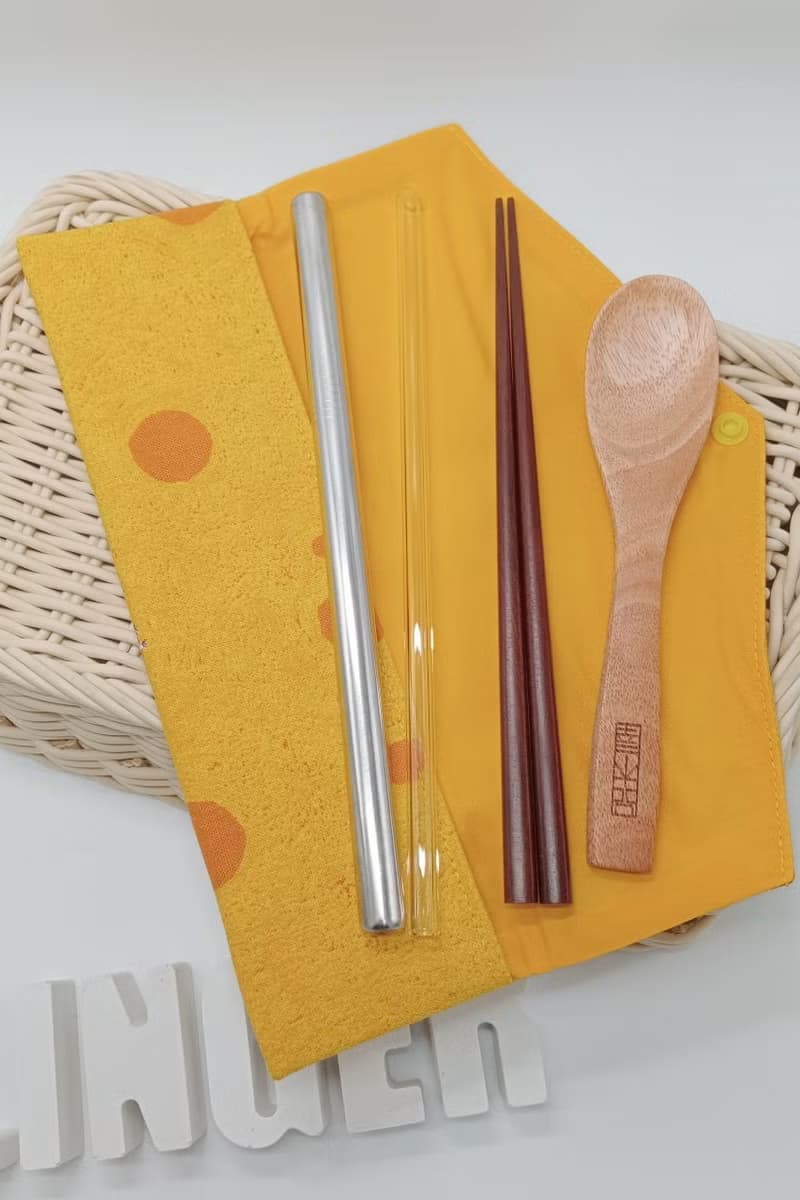 //起司// 餐具包/刷具包/文具筆袋