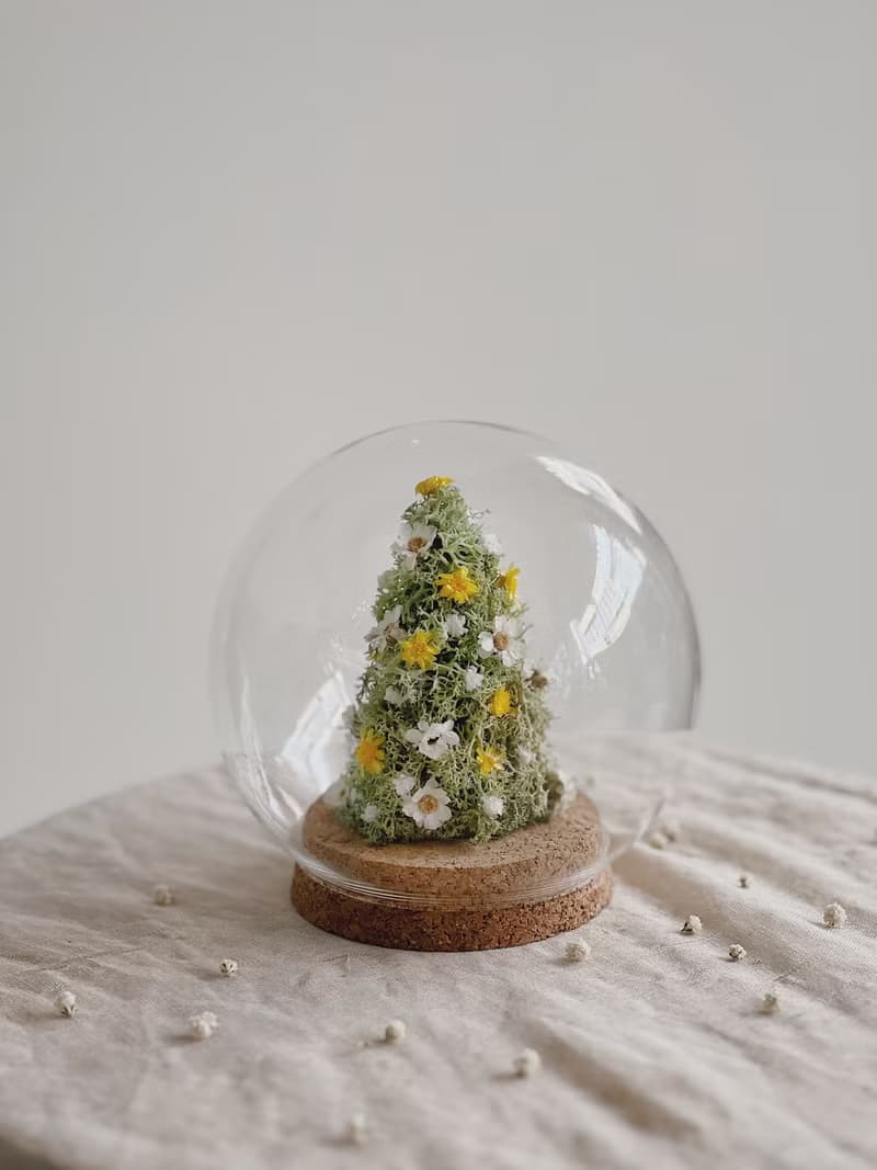 【永生玫瑰花玻璃球】• 情人節禮物/生日禮物/永生花/永生玫瑰花