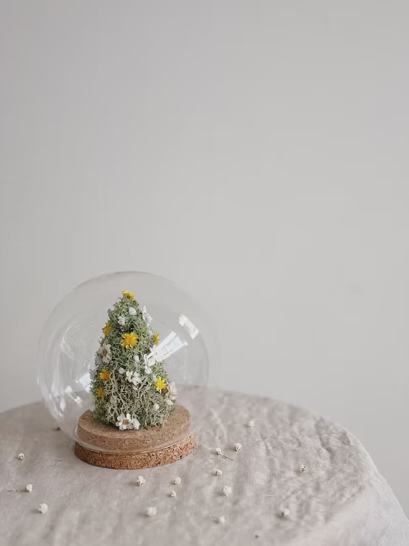 【永生玫瑰花玻璃球】• 情人節禮物/生日禮物/永生花/永生玫瑰花