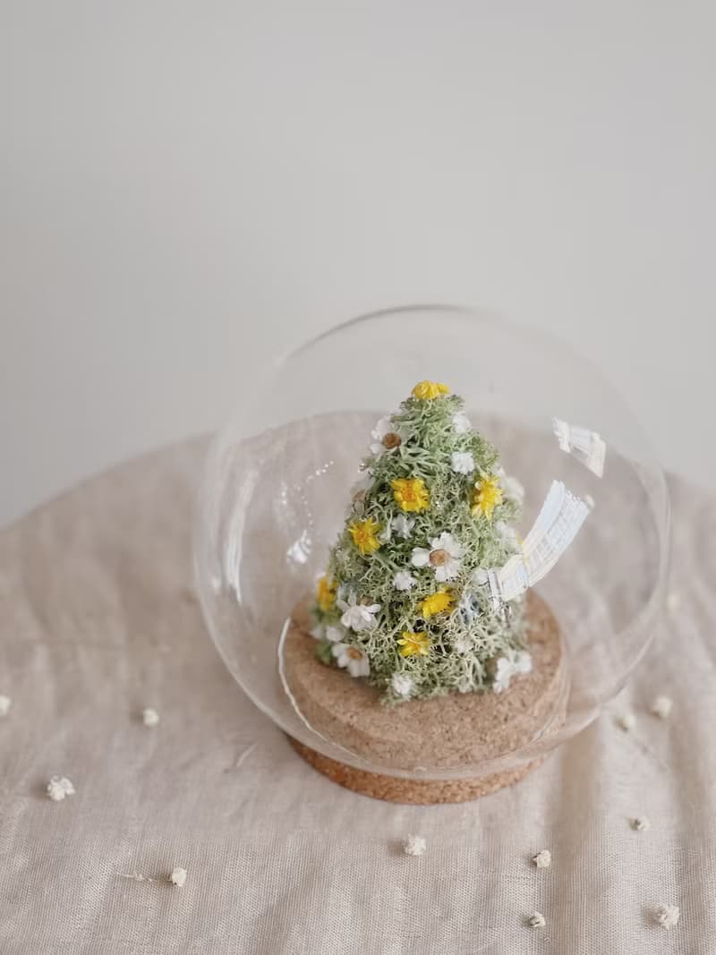 【永生玫瑰花玻璃球】• 情人節禮物/生日禮物/永生花/永生玫瑰花