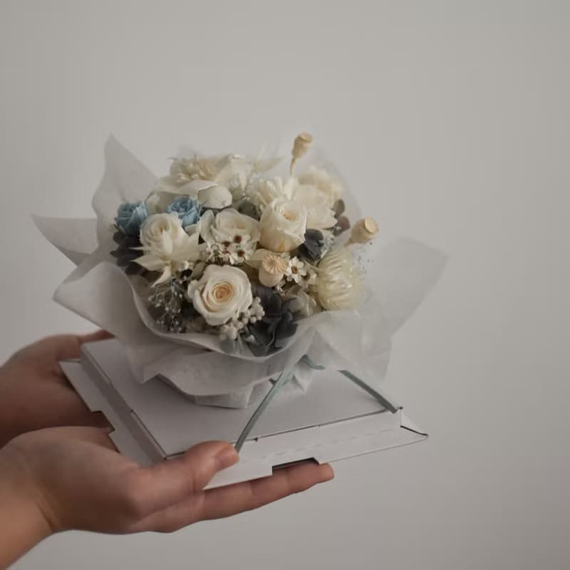 /蛋糕花禮/蛋糕花 生日 送禮 乾燥花 玫瑰花 畢業 求婚 教師節