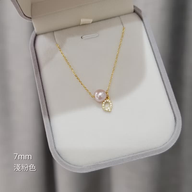 Mignon_英文字母珍珠項鍊