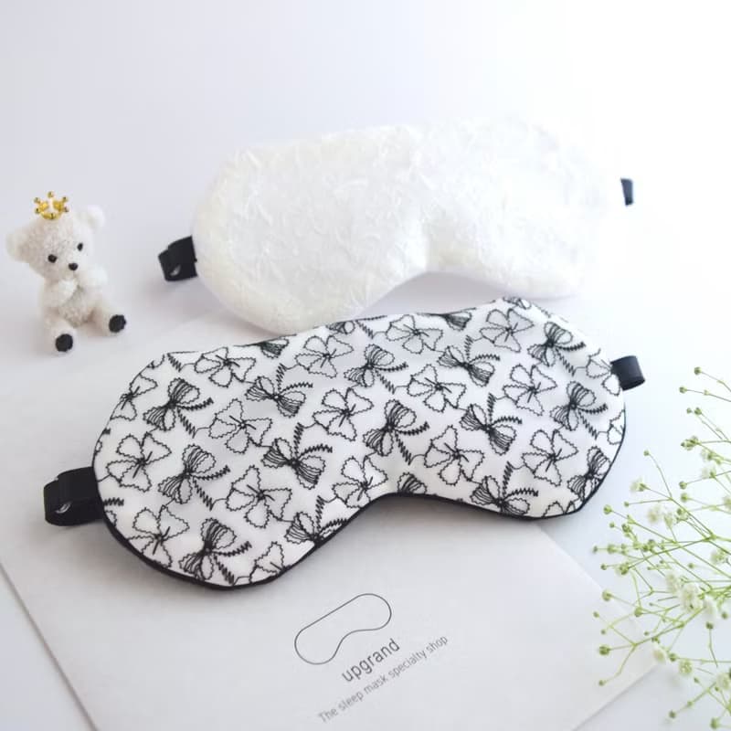 日本眼罩  絲帶蕾絲優惠2件套|有附收納袋|結婚|免費禮品包裝