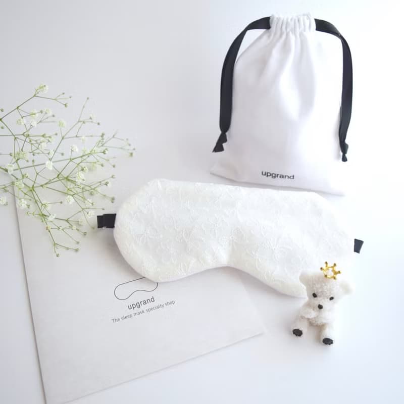 日本眼罩  絲帶蕾絲優惠2件套|有附收納袋|結婚|免費禮品包裝