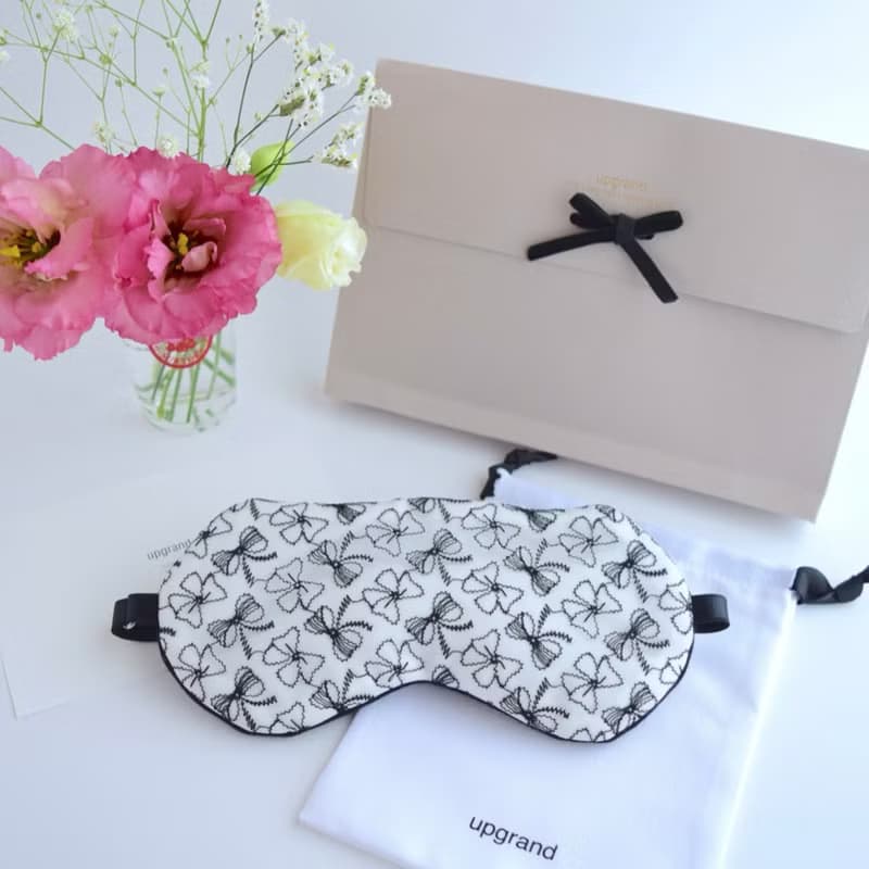 日本眼罩  絲帶蕾絲優惠2件套|有附收納袋|結婚|免費禮品包裝