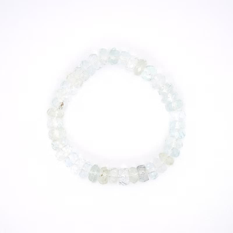 寶麗金珠寶-天然海水藍寶手鍊