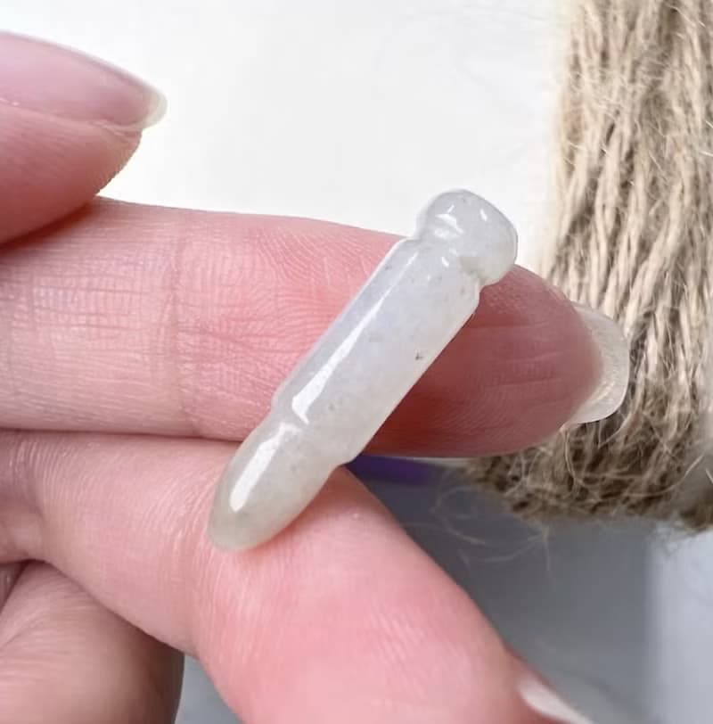 【考試順利】飄黃翡翠文昌筆項鍊 | 天然緬甸玉A貨翡翠 | 送禮