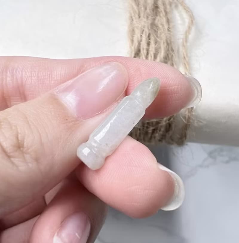 【考試順利】飄黃翡翠文昌筆項鍊 | 天然緬甸玉A貨翡翠 | 送禮