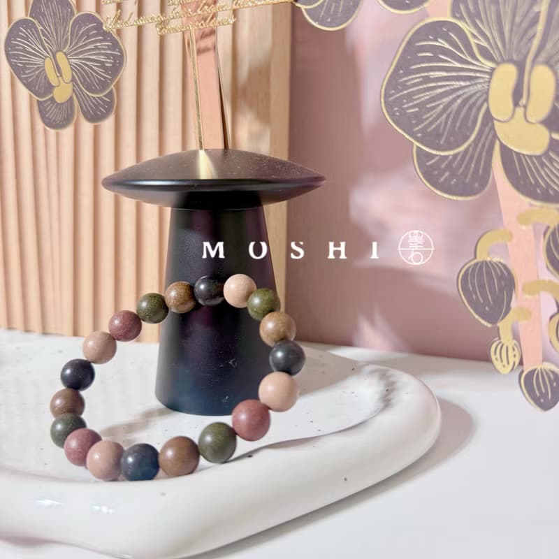 10mm五行中藥合香珠手鍊/開運招財/療癒/母親節禮物/送禮