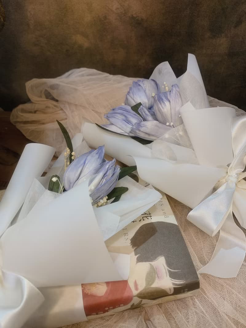 鬱金香花束 索拉花束 乾燥花束