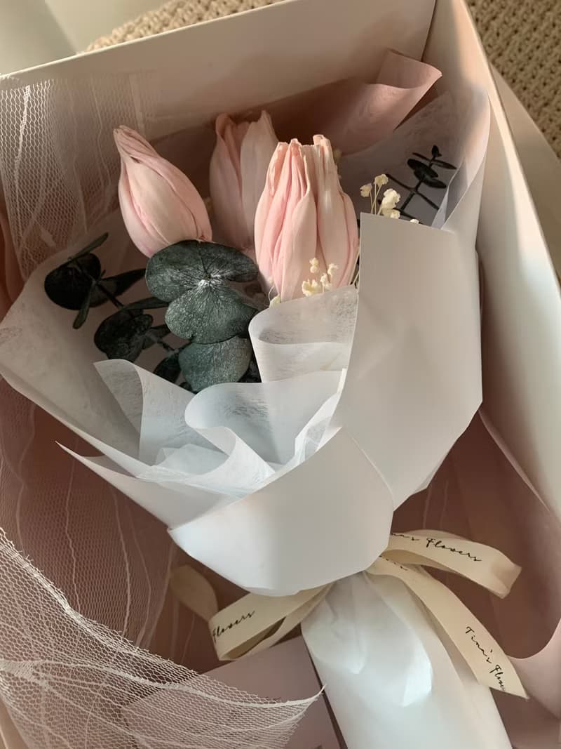 鬱金香花束 索拉花束 乾燥花束