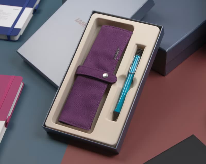 【雷雕免費刻字】LAMY 鋼筆+筆袋禮盒 / AL star 恆星 - 霧光黑
