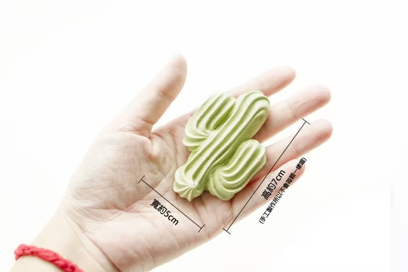 抹茶仙人掌馬林糖 X基本20顆 | 創意手作烘焙 造型甜點 快速出貨