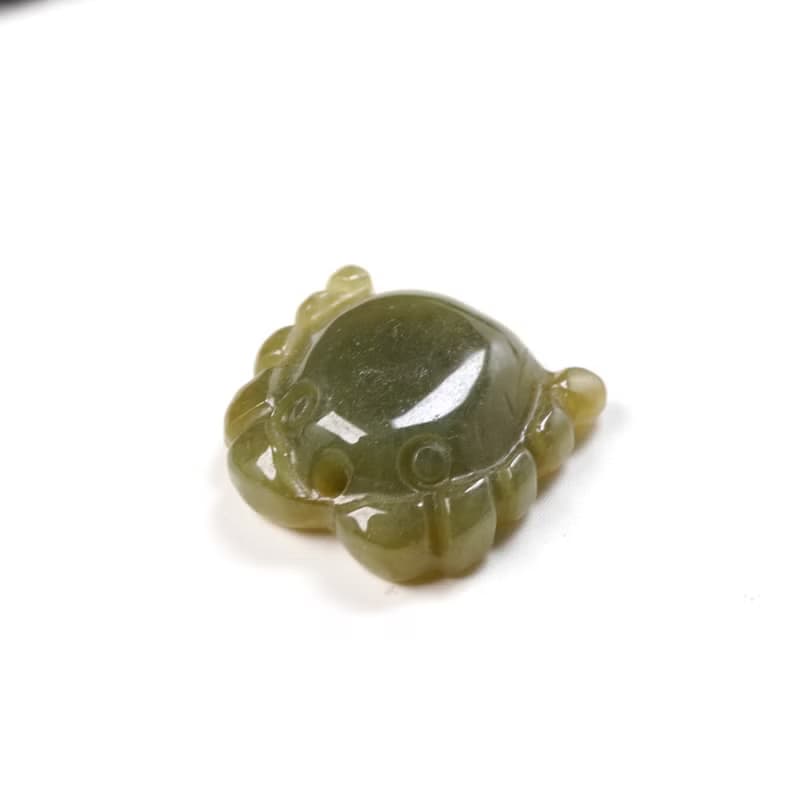【八方來財】冰種秋香綠螃蟹 | 裸石 | 天然緬甸A貨翡翠 | 送禮