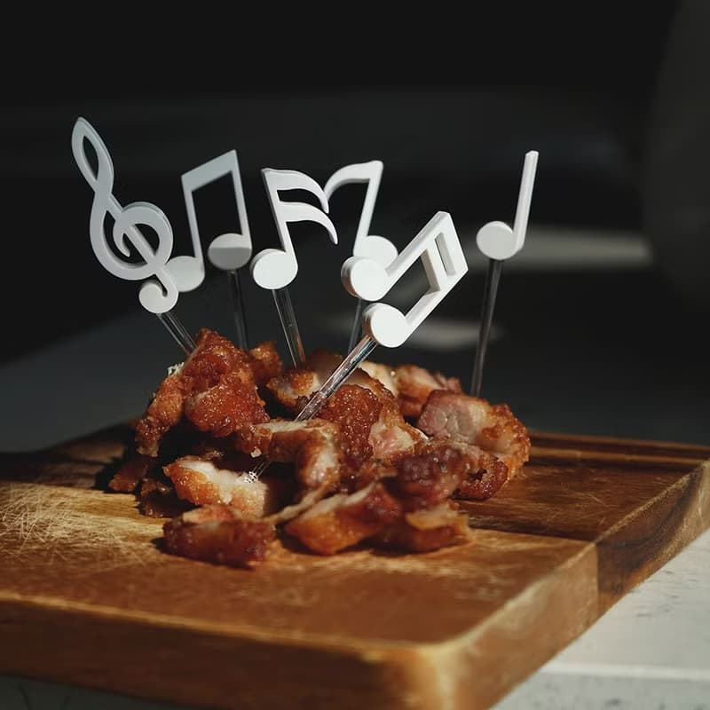 QUALY 音符果叉(6入)