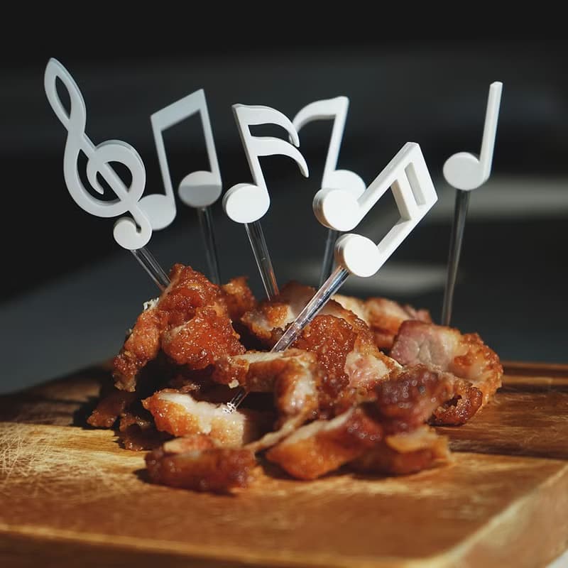 QUALY 音符果叉(6入)