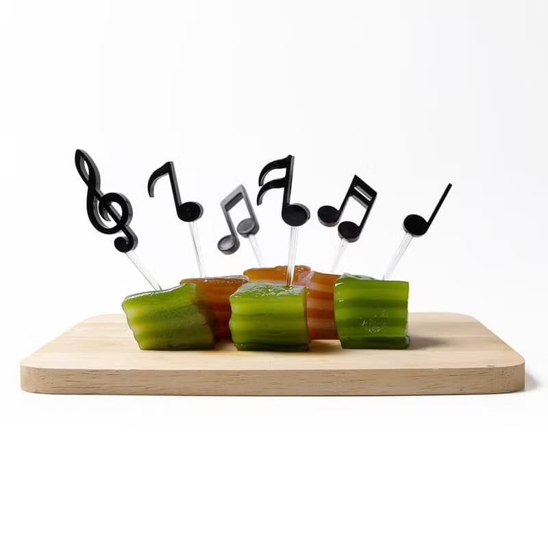 QUALY 音符果叉(6入)