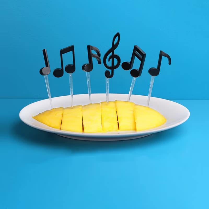 QUALY 音符果叉(6入)