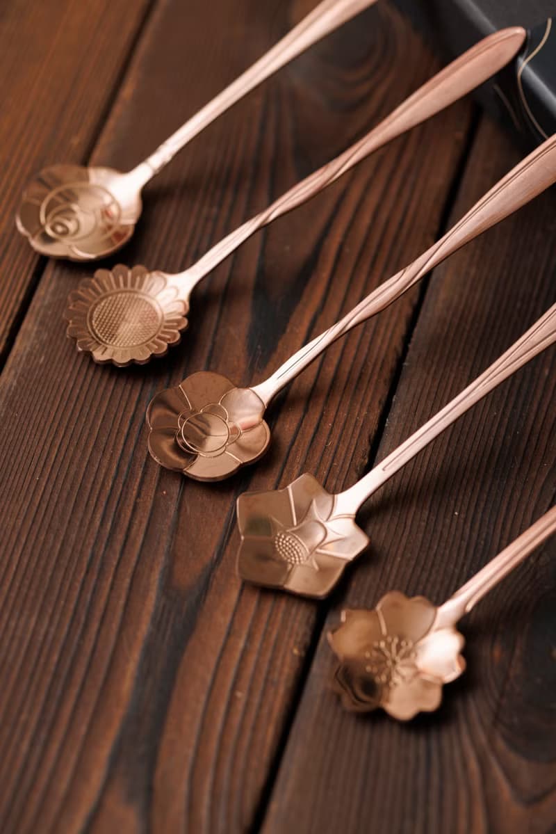 Islandoffer 島嶼製作 不鏽鋼餐具創意花咖啡匙