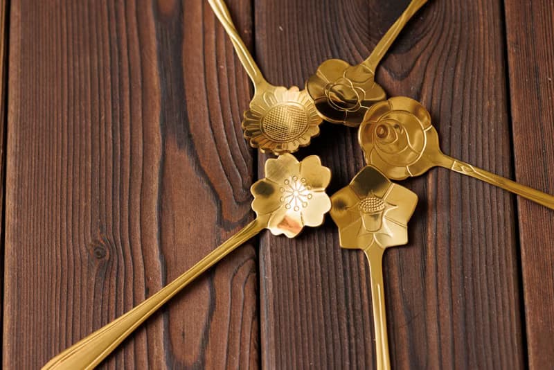 Islandoffer 島嶼製作 不鏽鋼餐具創意花咖啡匙