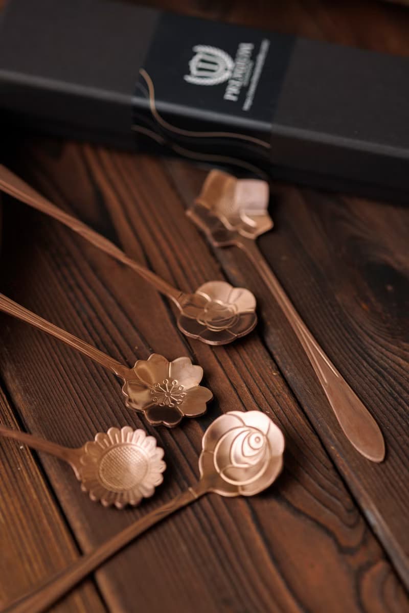 Islandoffer 島嶼製作 不鏽鋼餐具創意花咖啡匙