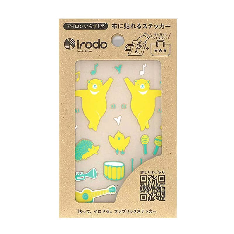 | 手作DIY | irodo免熨燙布用轉印貼—圓舞曲 x 芒果青