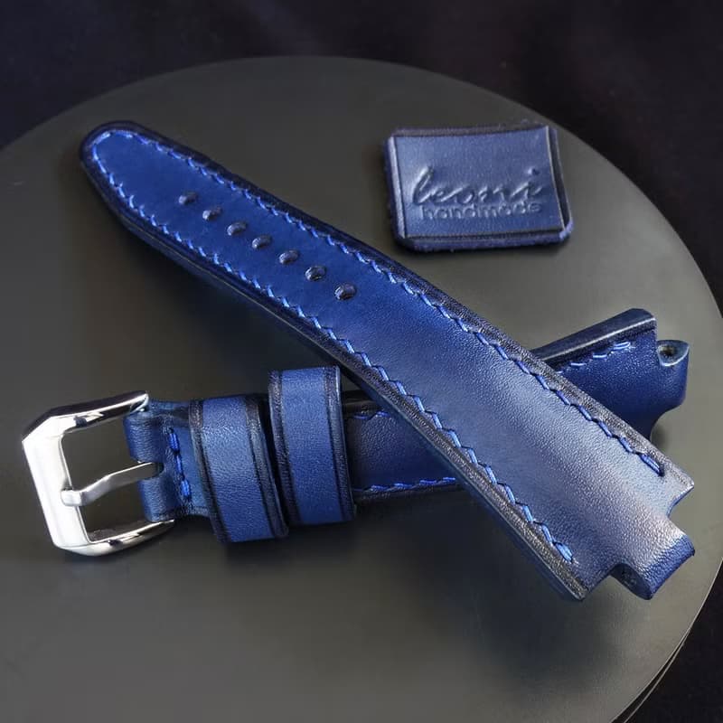 藍色表帶 適用於 Bvlgari Diagono Bulgari Aluminium Magnesium