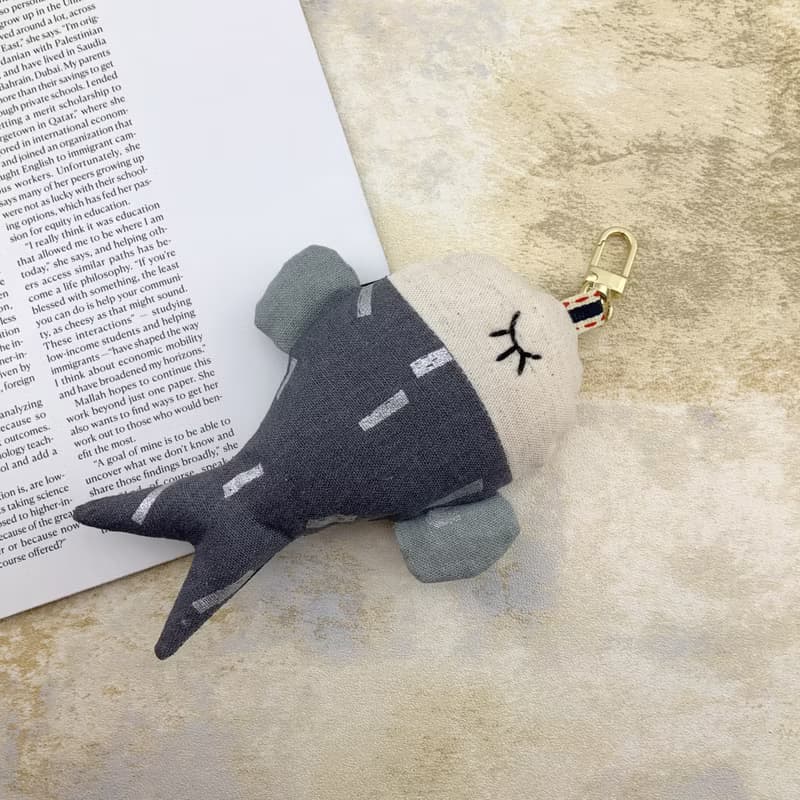 鯛魚燒魚魚吊飾/鑰匙圈/書包識別/行李箱識別