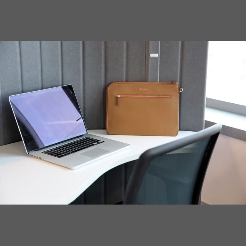 TabletClutch 長效抗菌除臭平板 iPad 保護套-深焙咖啡