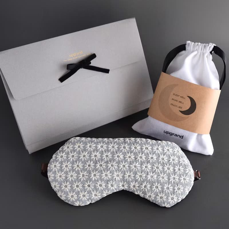日本眼罩|Margaret|Blue gray|有附收納袋|免費禮品包裝