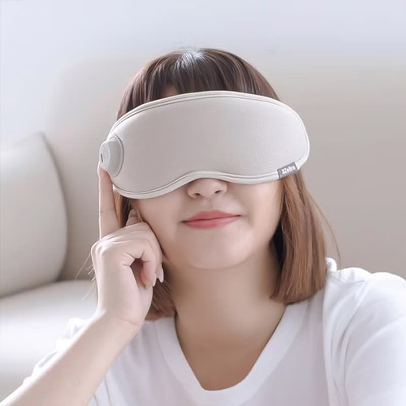 長輩保養【助眠_眼睛疲勞放鬆】點震穴位按摩眼罩