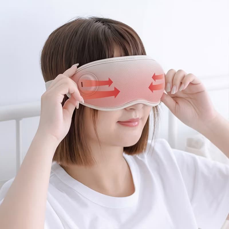 長輩保養【助眠_眼睛疲勞放鬆】點震穴位按摩眼罩