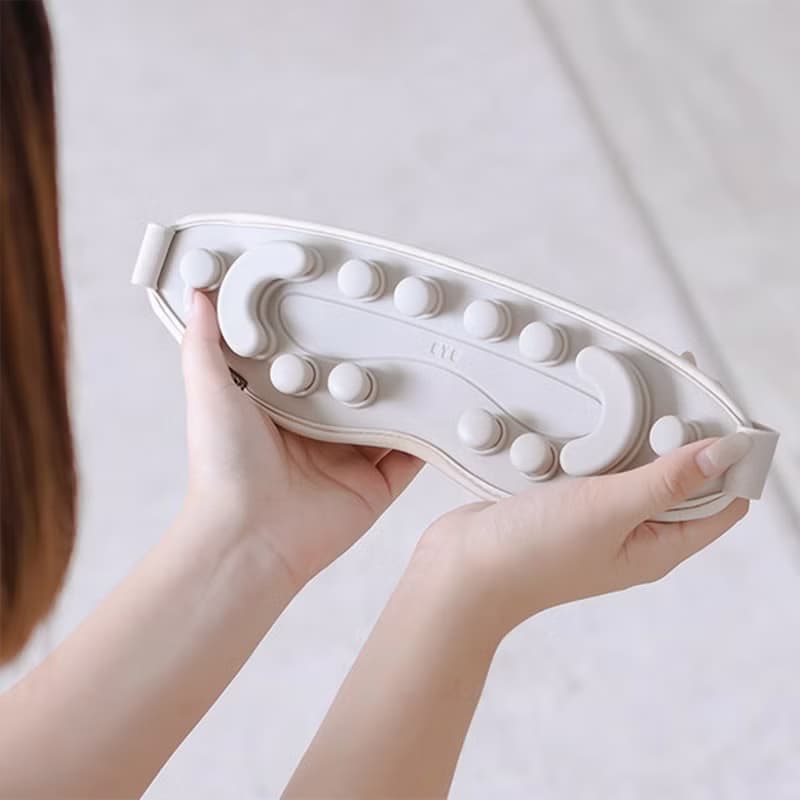 長輩保養【助眠_眼睛疲勞放鬆】點震穴位按摩眼罩