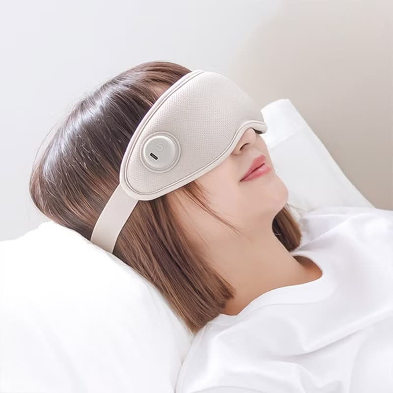 長輩保養【助眠_眼睛疲勞放鬆】點震穴位按摩眼罩