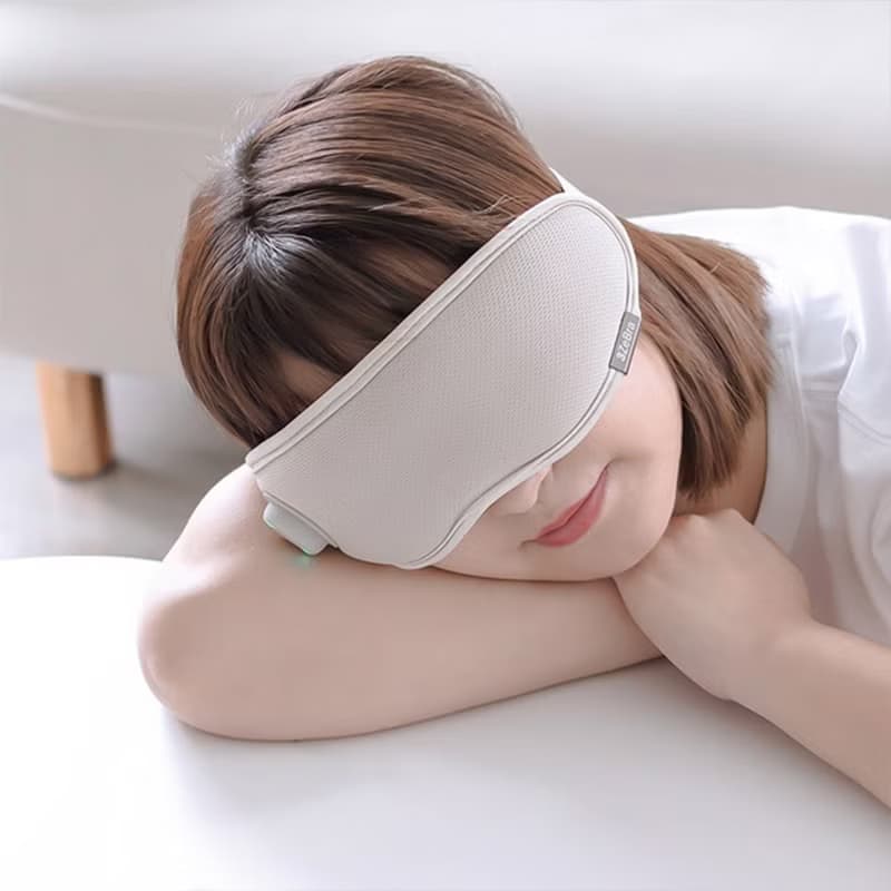 長輩保養【助眠_眼睛疲勞放鬆】點震穴位按摩眼罩