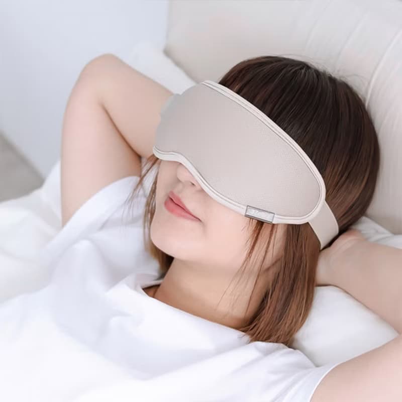 長輩保養【助眠_眼睛疲勞放鬆】點震穴位按摩眼罩