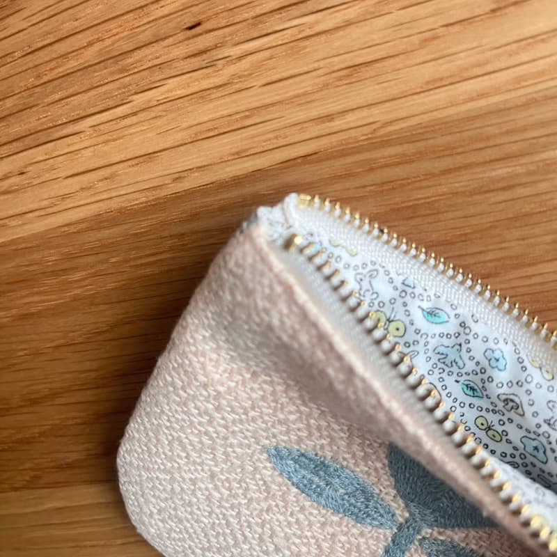 mina perhonen  angel & anemone ミニポーチ